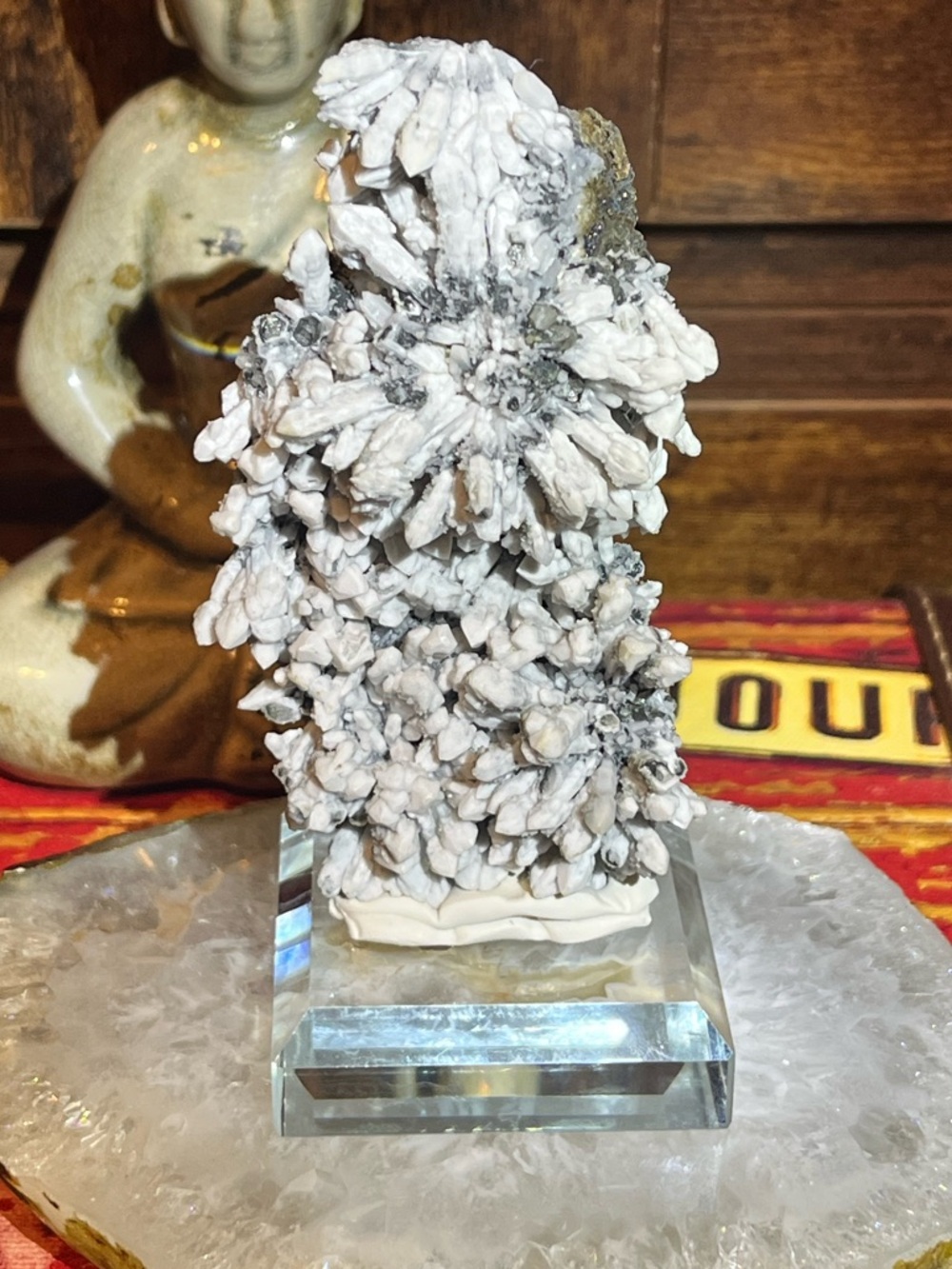 Flower Candle Quartz Cluster - Inner Mongolia